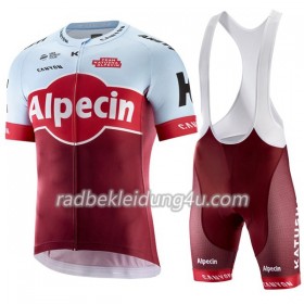 Set Kurzarmtrikot + Trägerhose 2018 Team Katusha Alpecin N001 